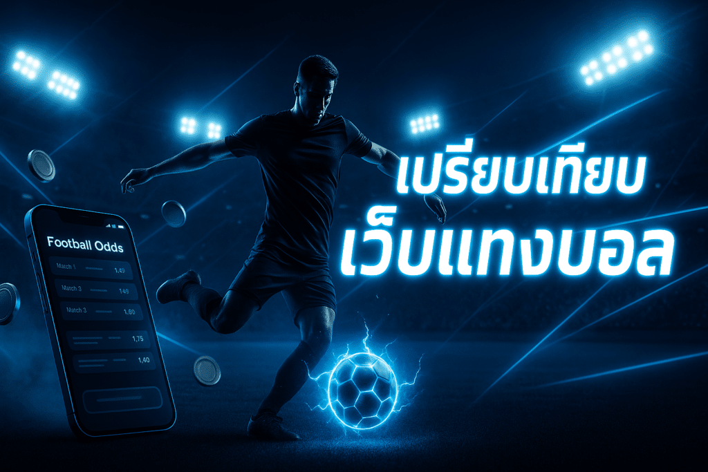 เปรียบเทียบ เว็บแทงบอล