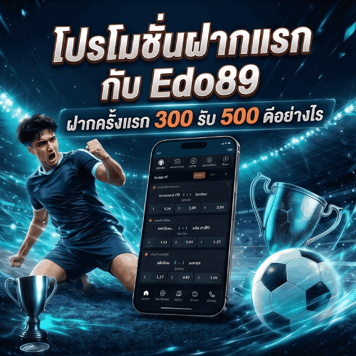 โปรโมชั่นฝากแรกกับ Edo89